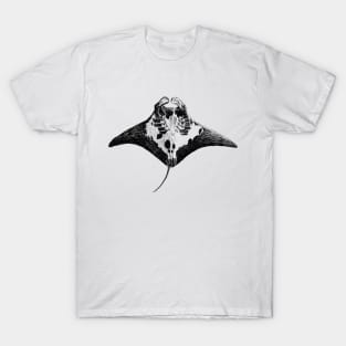 Giant Manta Ray Print T-Shirt